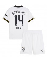 Borussia Dortmund Maximilian Beier #14 Alternativní dres pro děti 2024-25 Krátký Rukáv (+ trenýrky)